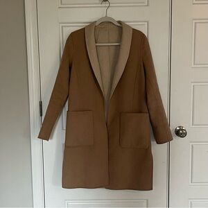 Banana Republic Double Face Reversible Top Coat | S